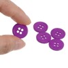 Unique Bargains Resin DIY Craft Flat 4-Hole Sewing Buttons 100 Pcs - 4 of 4