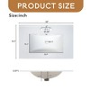 30-Inch White Bathroom Vanity with Ceramic Sink and Versatile Storage - Ideal for Small Bathrooms - Leovsnove - 4 of 4