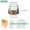 Unique Bargains Silicone Cups Chair Leg Floor Protectors Hardwood Floors 16 Pcs - 3 of 4