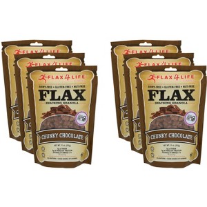 Flax 4 Life Flax Snacking Granola Chunky Chocolate - Case of 6 - 11 oz - 1 of 2