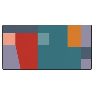 Gaite geometric abstract 252 Desk Mat