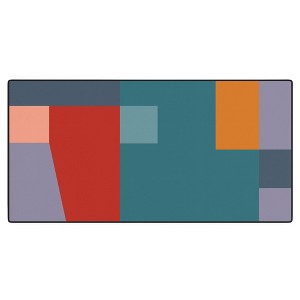 Gaite geometric abstract 252 Desk Mat - 1 of 4