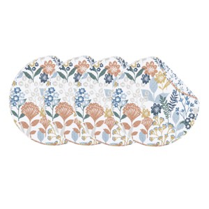C&F Home Delilah Round Placemat S/4 - 1 of 4