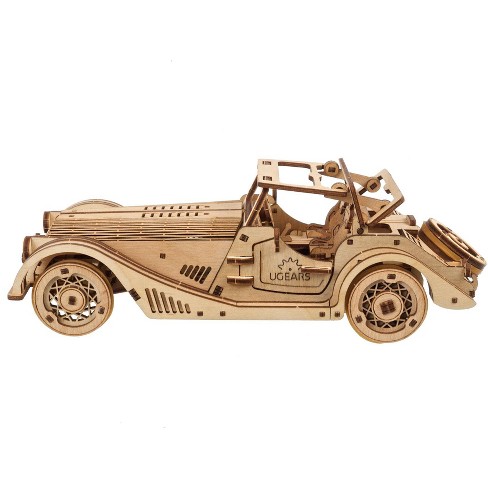 UGears - Sports Car Rapid Mouse Wooden Model - image 1 of 4