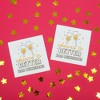 Big Dot of Happiness Cheers to Better Bad Decisions Napkins, Funny New Year's Eve Party Decor, White 3-Ply Paper Luncheon Dinner Napkins - 24 Count - 2 of 4
