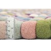 Unique Loom Felt Ball Collection Area Rug - Cloud - 4 of 4