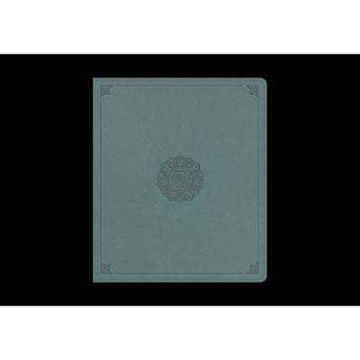 ESV Journaling Bible (Trutone, Paris Sky, Emblem Design) - (Leather Bound)