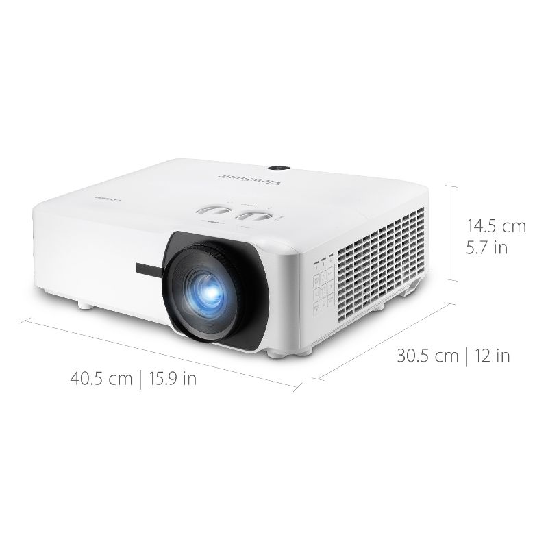ViewSonic LS920WU 6000 Lumens WUXGA Laser Projector for 300 Inch screen, Dual HDMI, 4K HDR/HLG Support, 1.6x Optical Zoom for Business and Education, 5 of 8