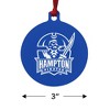 Hampton University Pirates Logo Aluminum Holiday Christmas Tree Ornament - 3 of 4