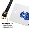 Blinn College Secondary Logo Luggage ID Tags Suitcase CarryOn Cards  Set of 2 - 2 of 4