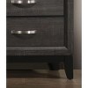 Sapphtopaz Modern Dresser with 5 Wide Drawers & Wooden Legs Closet Storage Cabinet with Two-Tone Design Drawer Organizer for Bedroom, Entryway - 2 of 4