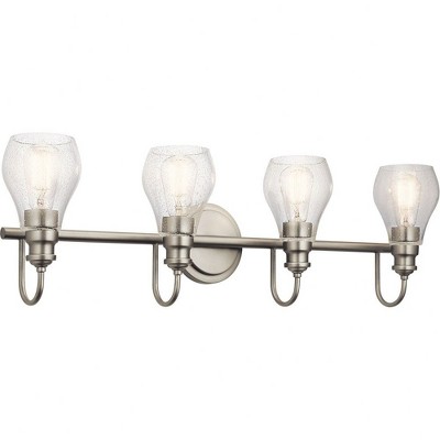 Kichler Lighting Greeier 4 - Light Vanity in  Brushed Nickel