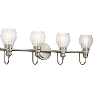 Kichler Lighting Greeier 4 - Light Vanity in  Brushed Nickel - 1 of 4