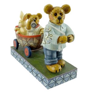 Boyds Bears 4.25 In Drake & Cameron With Hopsley Bearstone Jim Shore Figurines - 1 of 3