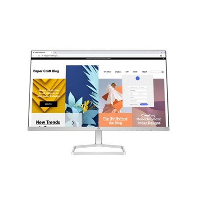 HP Series 5 23.8 inch FHD White Monitor - 524sw 23.8" FHD (1920 x 1080) 48-100