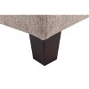 24" Tufted Storage Ottoman and Hinged Lid - WOVENBYRD - 4 of 4