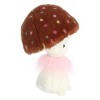 Aurora Small Chocolate Cupcake Fungi Friends Vibrant Stuffed Animal Brown 9" - 3 of 4