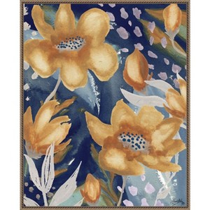 Amanti Art Femme Floral II by Elizabeth Medley Framed Canvas Wall Art - 1 of 4