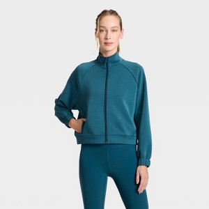 Women's Airy Sleek Full Zip Jacket - All In Motion™ - 1 of 4