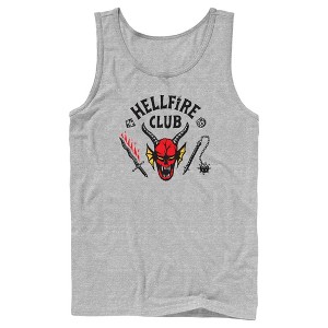 Men's Stranger Things Welcome to the Hellfire Club Tank Top - 1 of 4