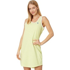 U.S. Polo Assn. Women’s Diagonal Stripe Tank Dress - 1 of 3