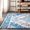 Bohemian Inspired Flair Boho Vintage Medallion Area Rug - JONATHAN Y - image 3 of 4