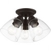 Livex Lighting Montgomery 3 - Light Flush Mount in  Bronze - 2 of 2