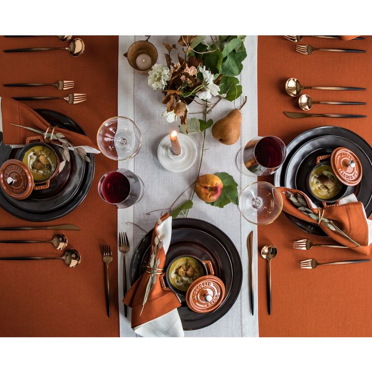 Solino Home Linen Tablecloth | Classic Hemstitch, 4 of 15