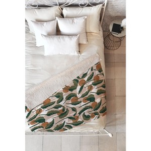 Marta Barragan Camarasa Simple tropical nature T Fleece Blanket - Deny Designs - 1 of 2