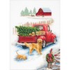 Dimensions Counted Cross Stitch Kit 10"X14"-Winter Ride - 2 of 2