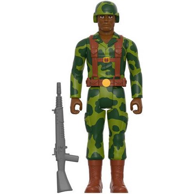 Super7 G.I. Joe Trooper Action Figure – 3.75" Clean-Shaven Brown Variant With Rifle Accessory - View #9