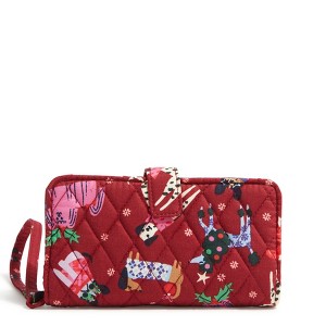 Vera Bradley Women's Outlet Cotton Phone Wristlet - 1 of 2