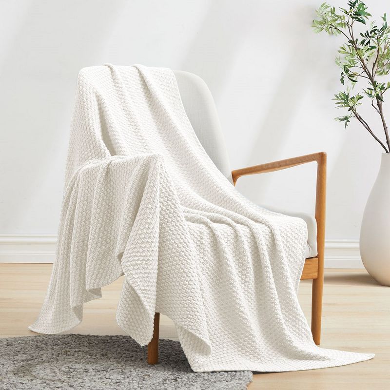 Peace Nest Lightweight and Soft Knit Throw Blanket for Couch, 1 of 7