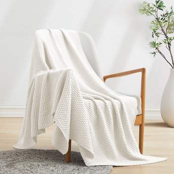 Peace Nest Lightweight and Soft Knit Throw Blanket for Couch