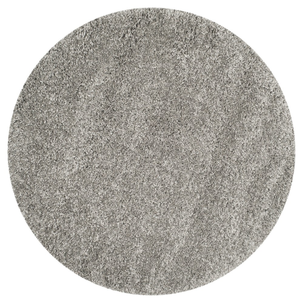 Quincy Rug - Silver (4' Round) - Safavieh