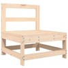 vidaXL Garden Lounge Set Natural Pine Solid Pine Wood Large Modular - Natural Pine - 4 of 4