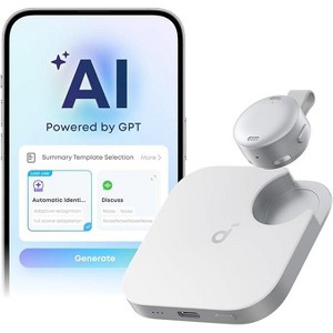 soundcore Work by Anker, Coin-Sized AI Voice Recorder : Target