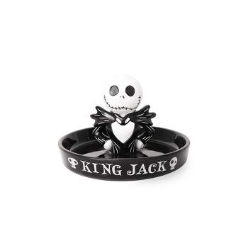 Disney The Nightmare Before Christmas King Jack Resin Trinket Tray Jewelry Ring Holder Gift Dish