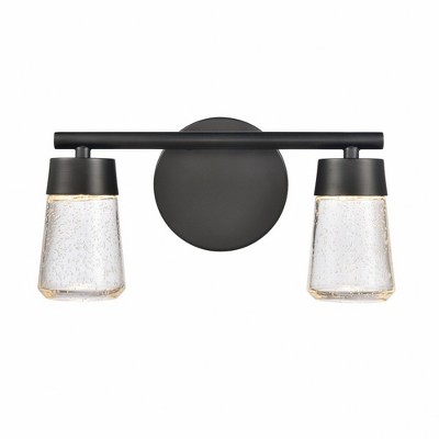 Elk Home Jergen 2 - Light Vanity in  Matte Black