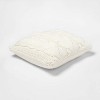 Chunky Cable Knit Throw Pillow - Threshold™ - image 3 of 4