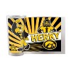 NCAA Iowa Hawkeyes 20oz Mascot Stainless Steel Tumbler: Portable Drinkware, Plastic Lid - 2 of 3