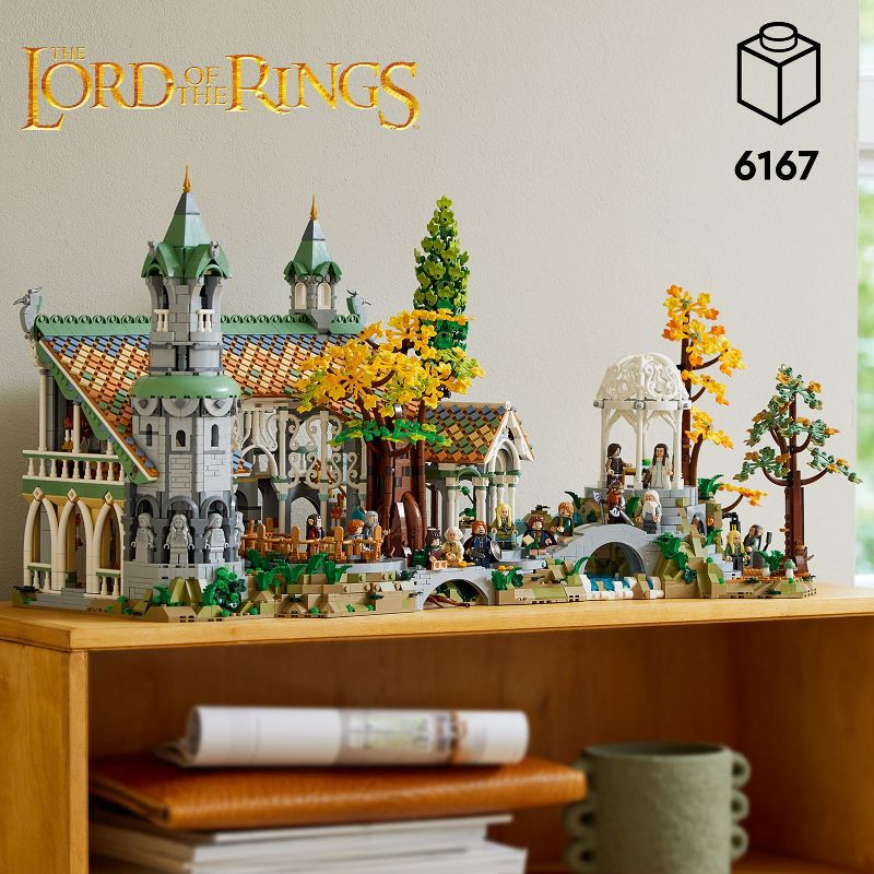 LEGO Icons THE LORD OF THE RINGS: RIVENDELL Building Kit 10316, 3 of 8
