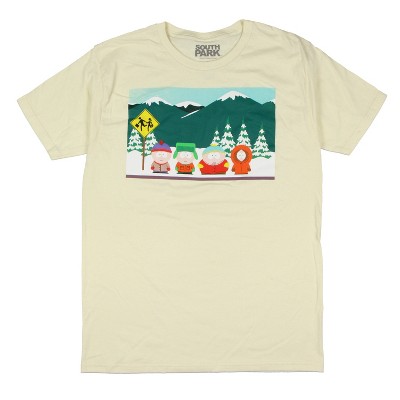 South Park Men's In The Snowy Mountains Short Sleeve T-Shirt