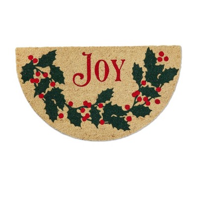 tag Joy Shaped Pvc Coir Mat