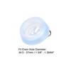 Unique Bargains Rubber Clear Hanging Ring Bathtub Kitchen Drain Stopper 3 Pcs - 4 of 4