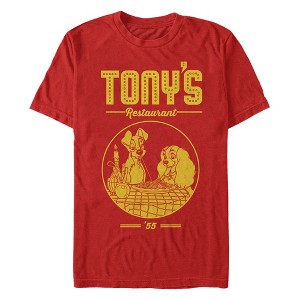Men's Lady and the Tramp Tony's Restaurant '55 T-Shirt - 1 of 4