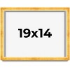PosterPalooza | Minimalist Shadow Box Gold Picture Frame - UV Acrylic, Backing Board, Hanging Hardware - 2 of 4