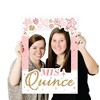 Big Dot of Happiness Mis Quince Anos - Quinceanera Sweet 15 Birthday Party Selfie Photo Booth Picture Frame and Props - Printed on Sturdy Material - 3 of 4