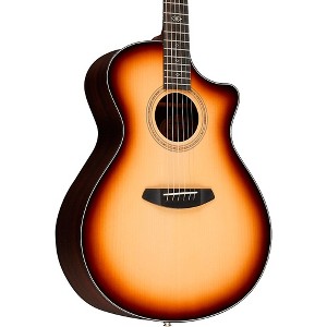 Breedlove Premier Adirondack Spruce-East Indian Rosewood Concerto CE Acoustic-Electric Guitar Burnt Amber Burst - 1 of 4