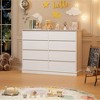 8 Drawer Double Dresser for Bedroom, Wooden Chest of Drawers, Modern Storage Cabinet for Living Room - 3 of 4